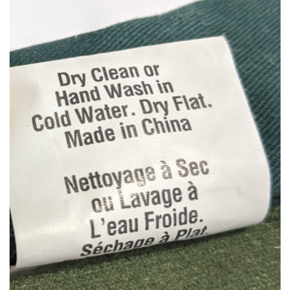 Small Dog Parka with Hood Fur Trimmed Hook & Loop Snap Close Dark Green CUTE - Picture 6 of 8